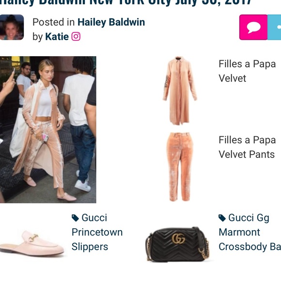 Filles a Papa Blush Velvet Trousers 0 - Picture 2 of 13